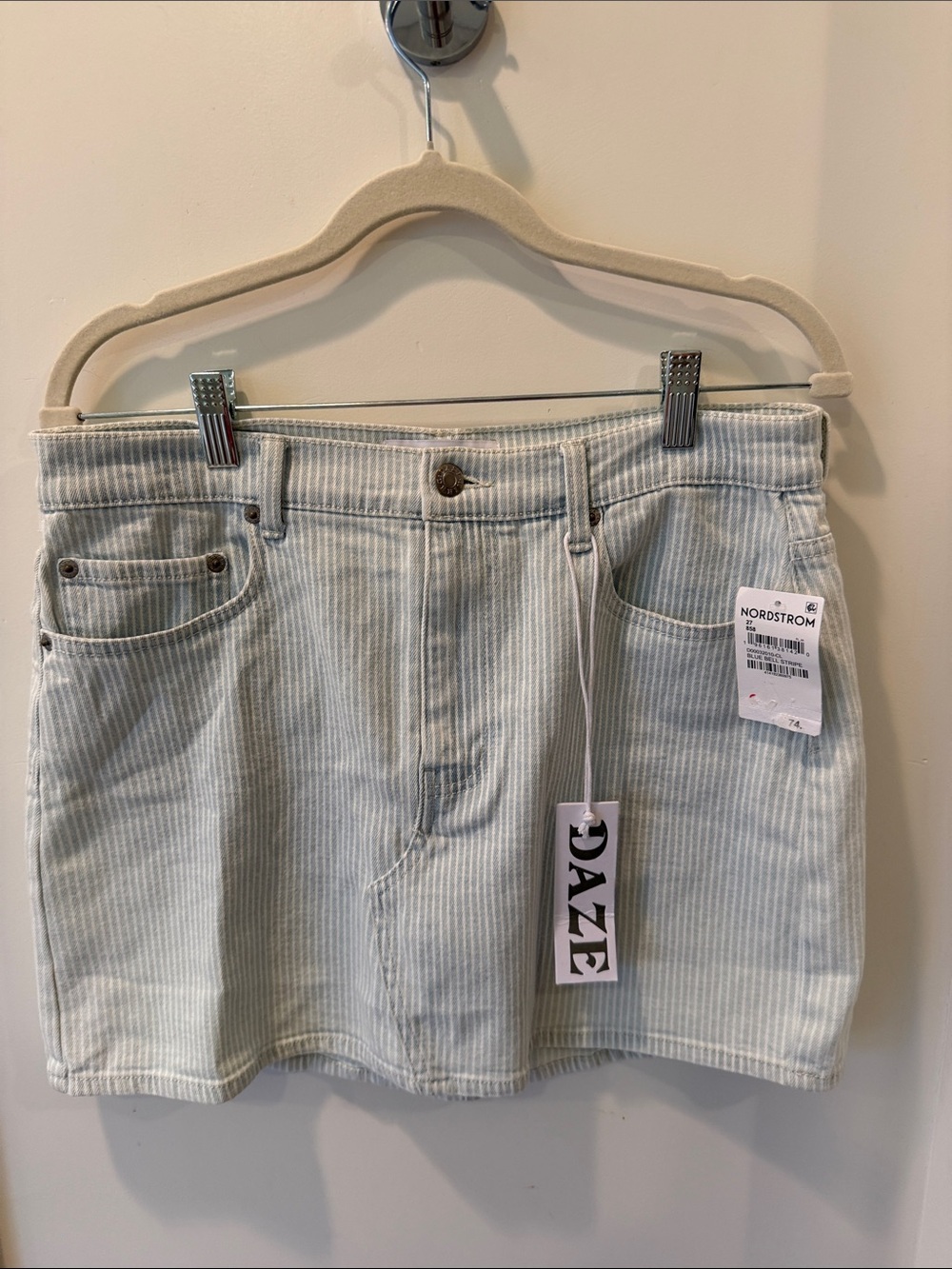 DAZE Denim Malibu Mini Skirt 27